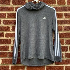 Adidas Climalite Long Sleeved Shirt with Hood